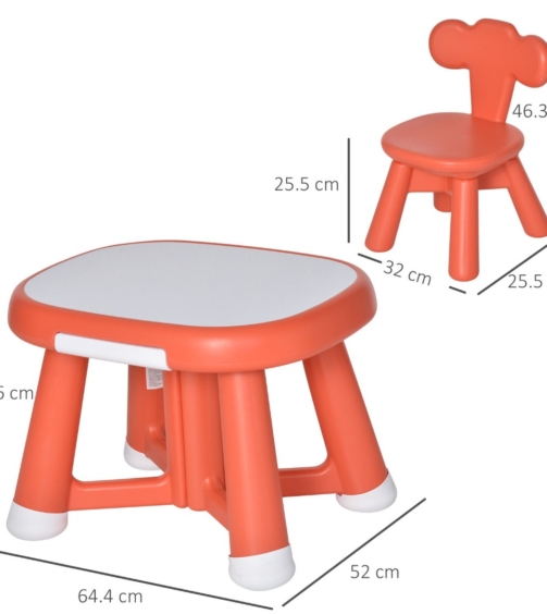 Kid table and chairs set