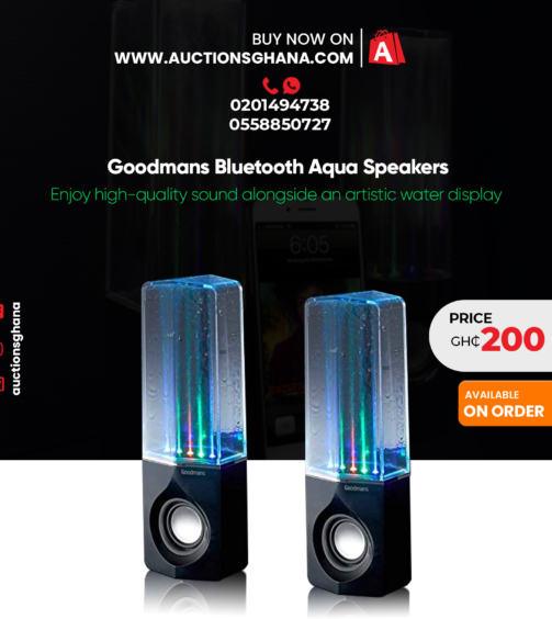 Goodmans Bluetooth Aqua Speakers2