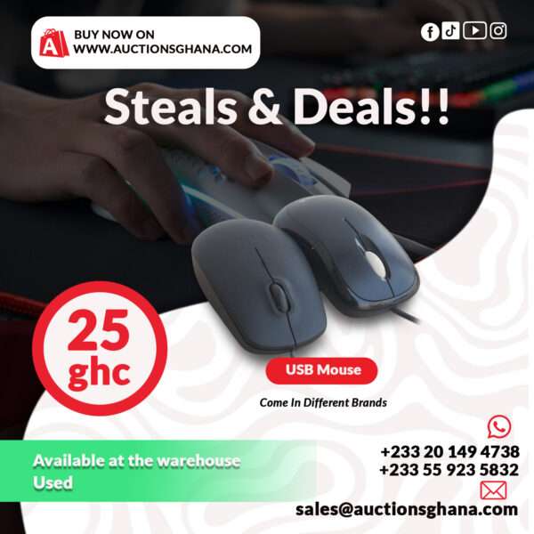 USB Mouse (Assorted Brands)