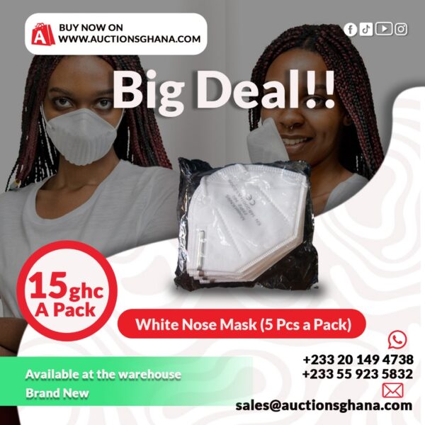 White Nose Mask (5 Pcs a Pack)