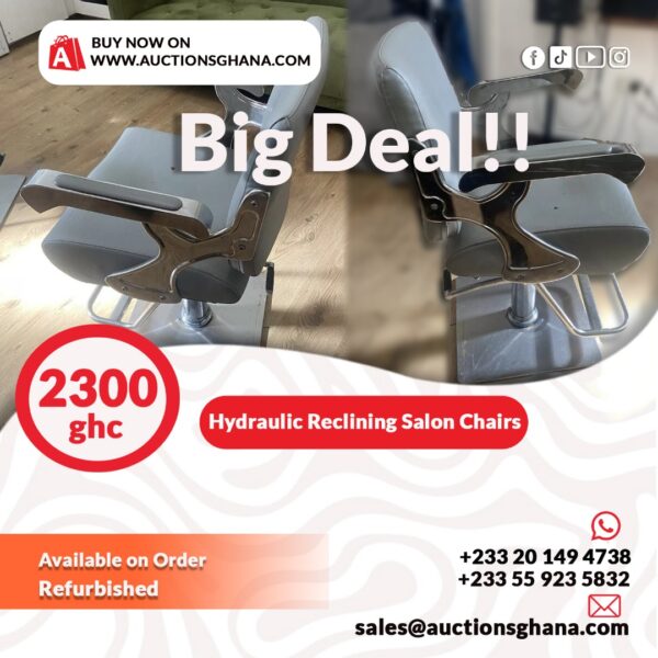 Hydraulic Reclining Salon Chairs